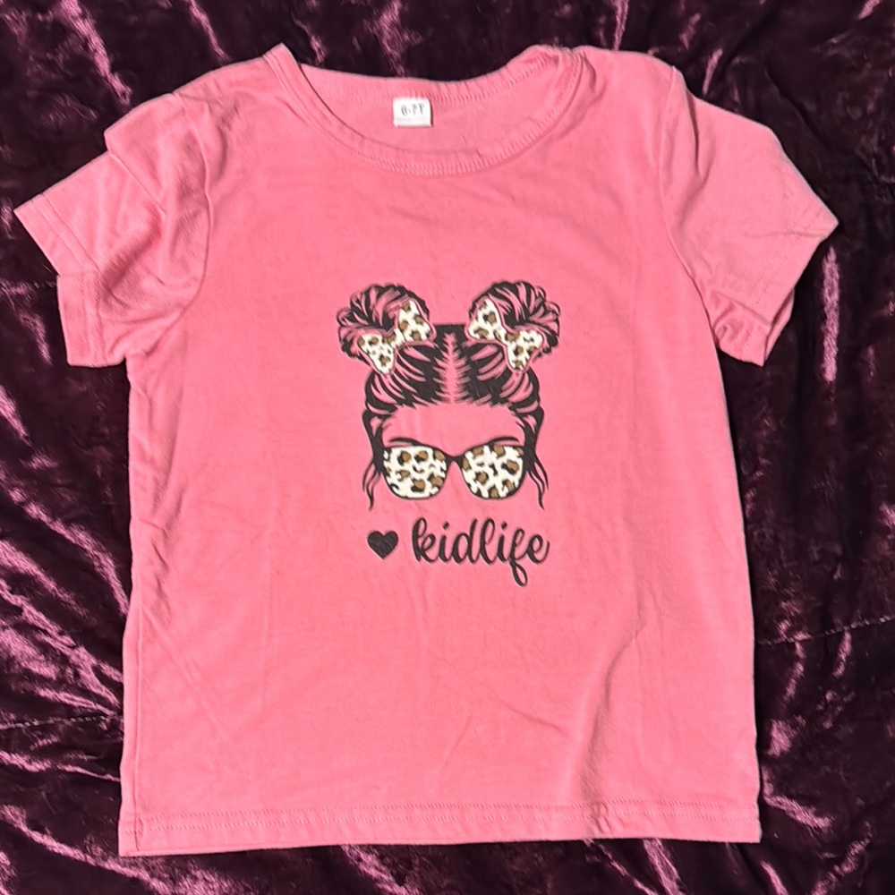 Ty Pink Graphic Short Sleeve Tee